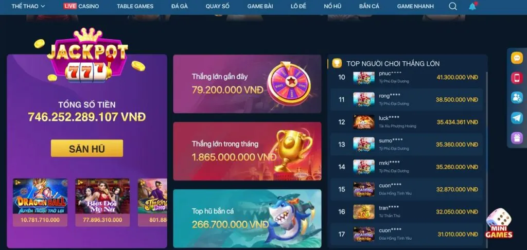 Bàn chơi Tiến Lên Miền Nam đổi thưởng tại casinomcw 678